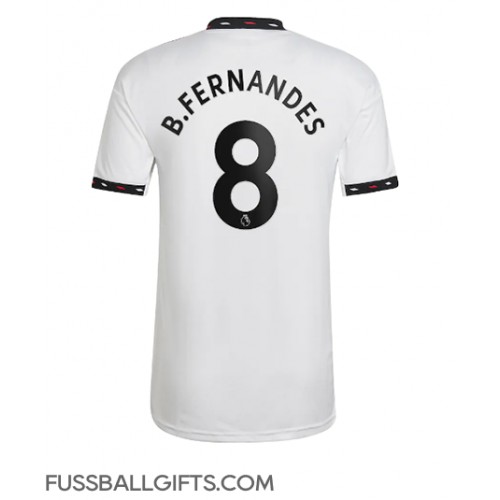 Manchester United Bruno Fernandes #8 Fußballbekleidung Auswärtstrikot 2022-23 Kurzarm